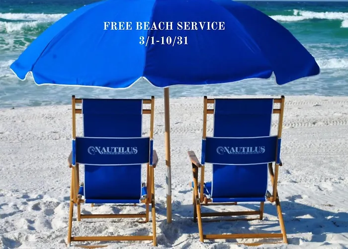 Nautilus 1704 Gulf Front 2 Bedroom Large Penthouse 7Th Flr
